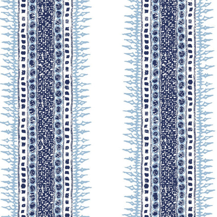 Algiers Indigo Wallpaper by John Robshaw