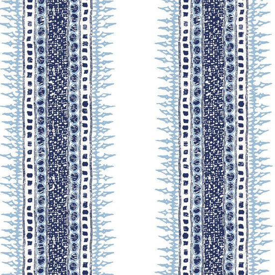 Algiers Indigo Wallpaper