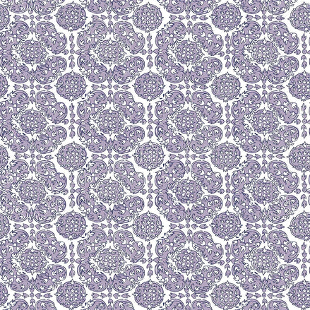 Mandu Lavender Wallpaper by John Robshaw