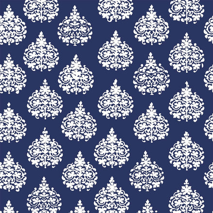 Ratana Indigo Wallpaper by John Robshaw