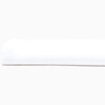 A Stitched Light Indigo Organic Sheets made of organic cotton percale lying on top of a white surface - 30252478824494